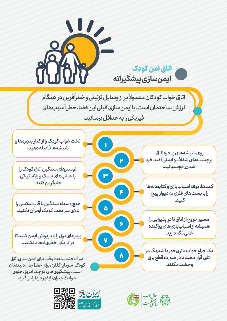 اتاق امن کودک؛ ایمن‌سازی پیشگیرانه