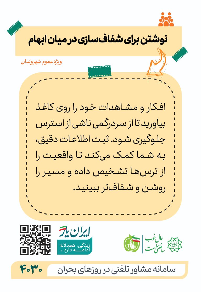 نوشتن برای شفاف‌سازی در میان ابهام